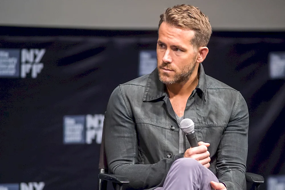 Ryan Reynolds with a beard