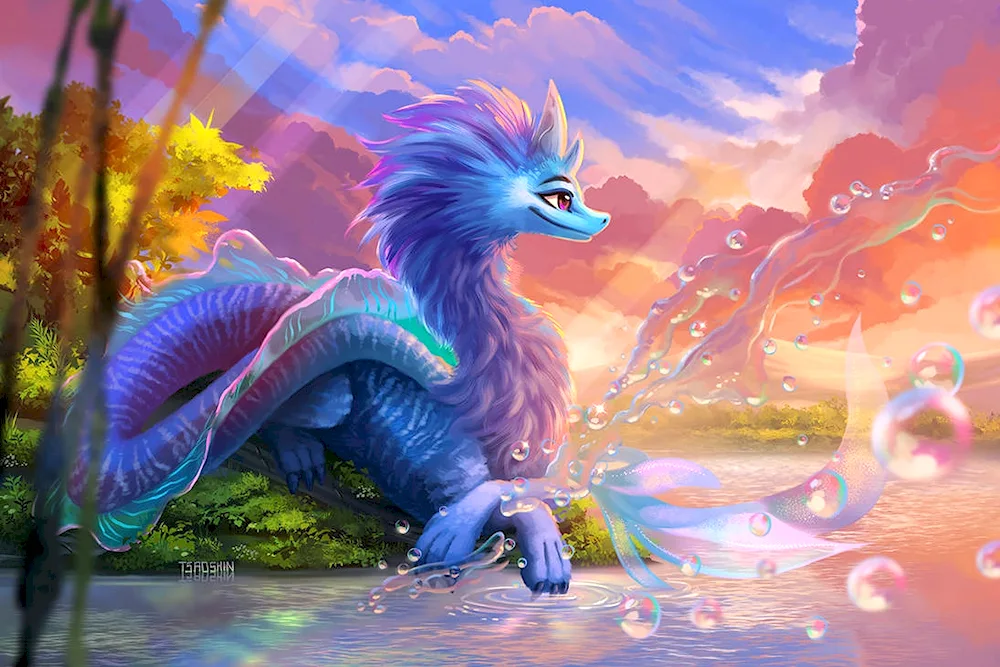 Raya and dragon sisu
