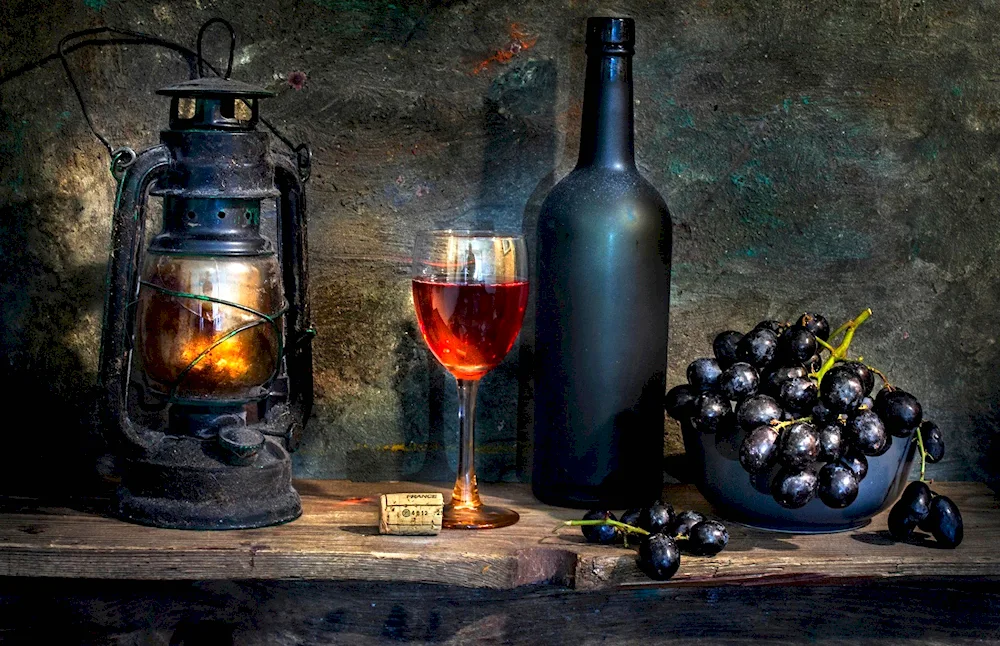 Ray Campbell Wine still life