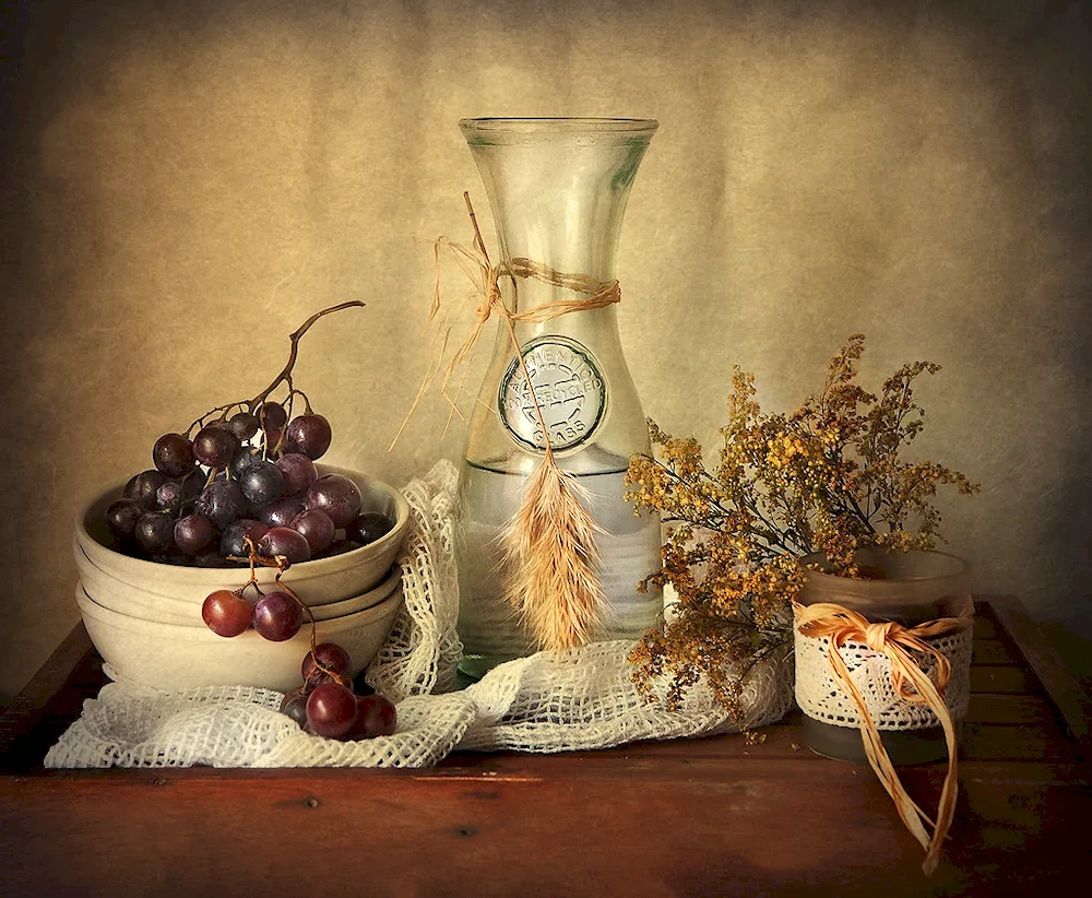 Raymond Campbell Wine still life paintings