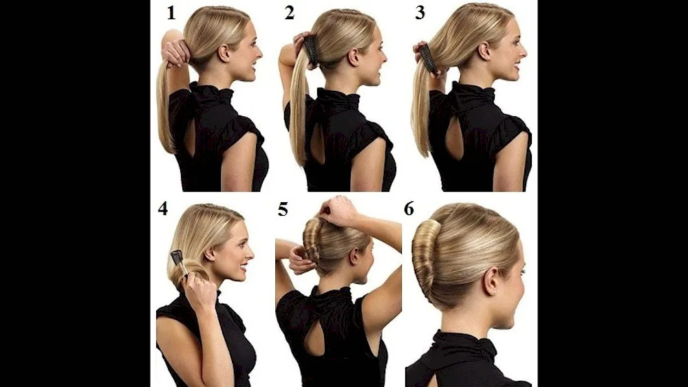 French Twist hairstyle