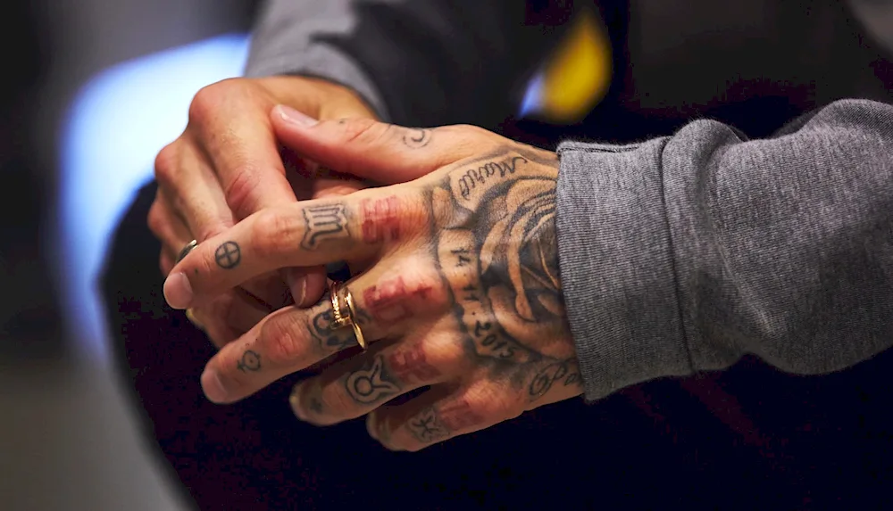 Tattoos hand