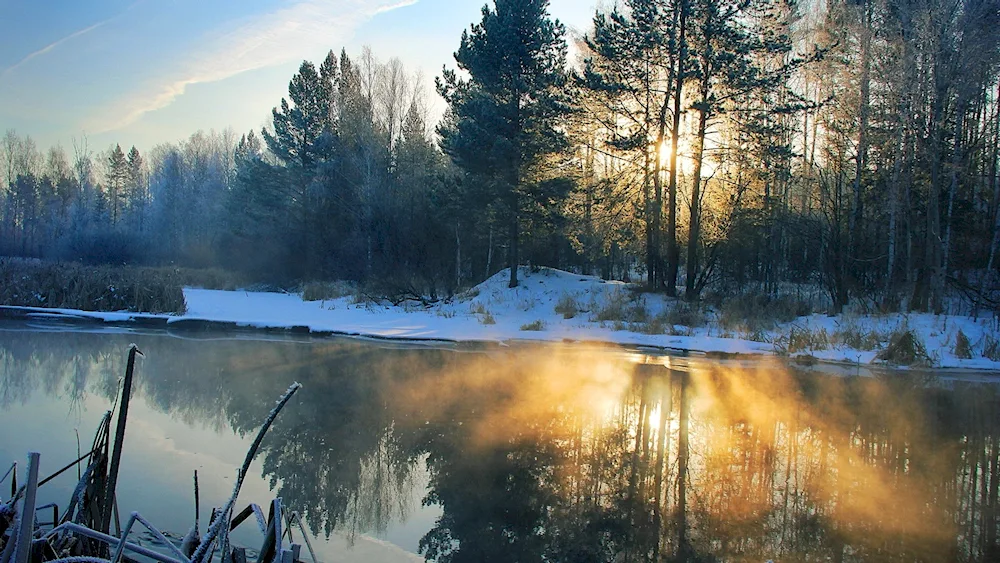 Early Spring River Isaac