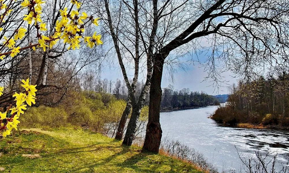 Early Spring River Isaac