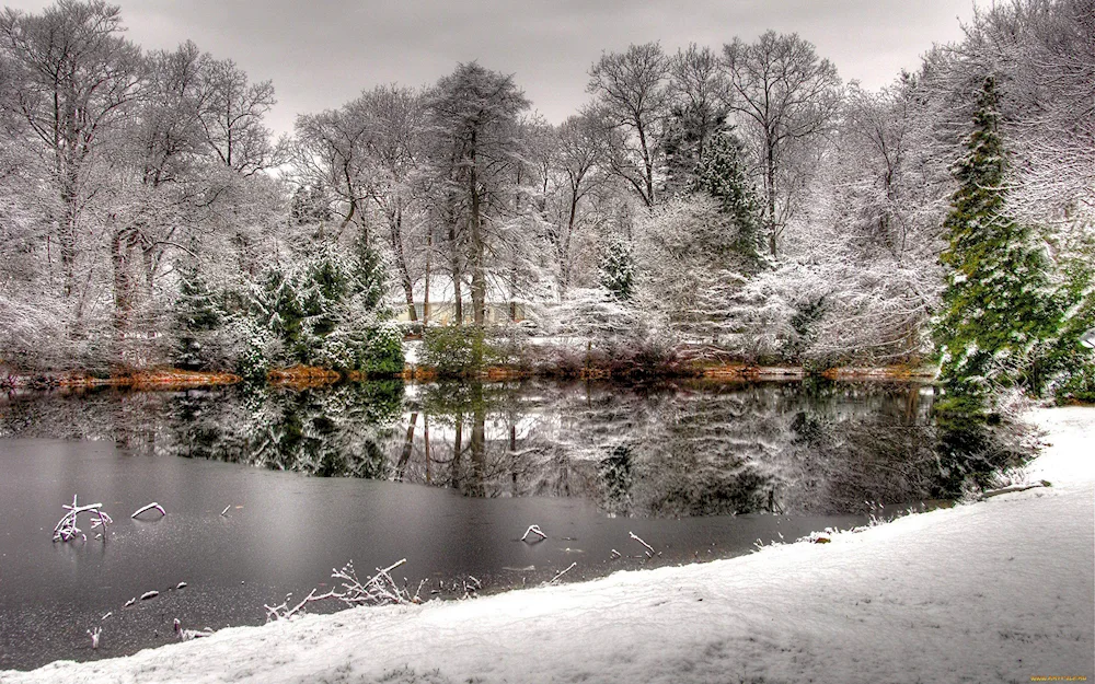 Early spring river