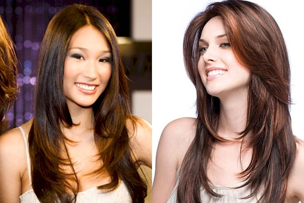Rhapsody haircut Cascade hairstyle