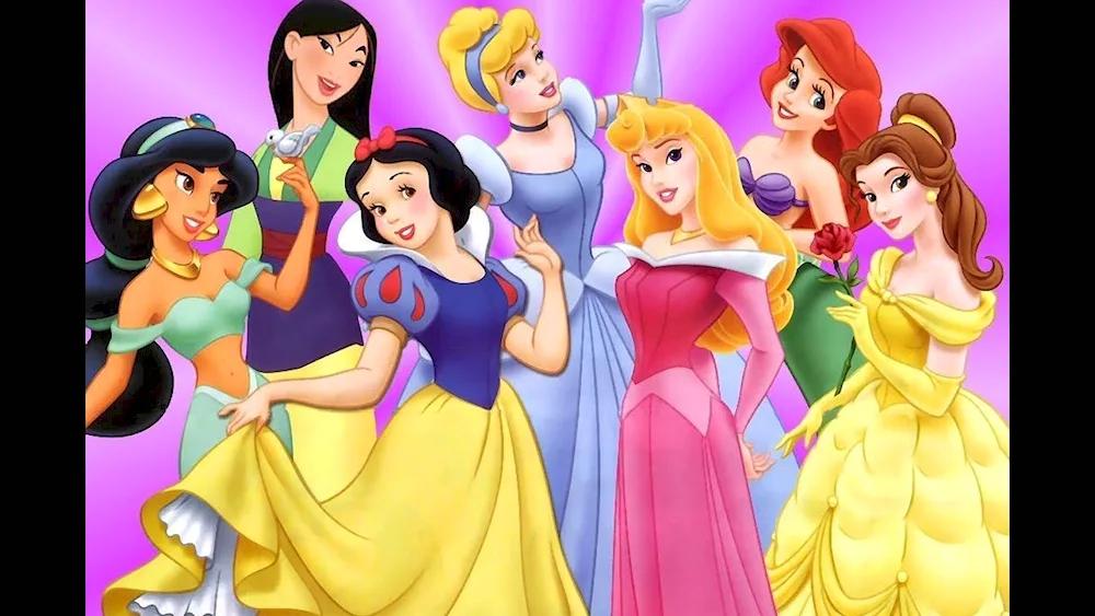 6 Disney Princesses