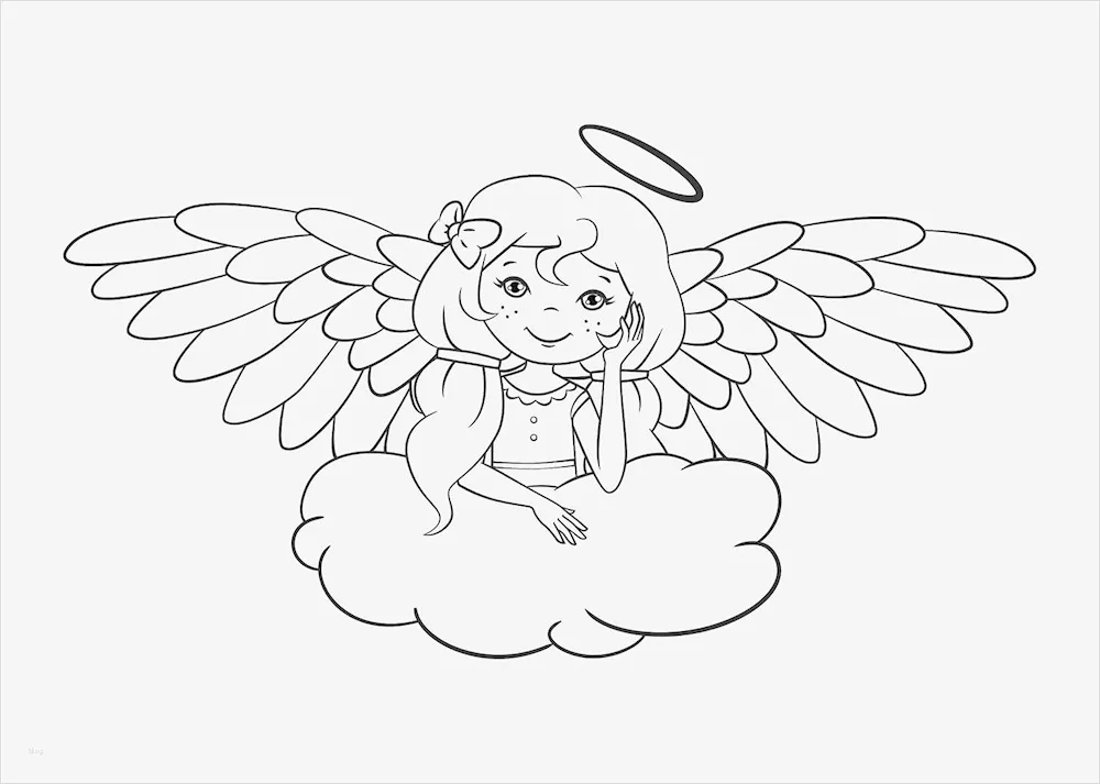 Angel colouring