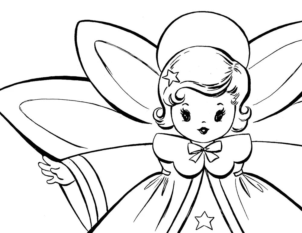 Angel coloring