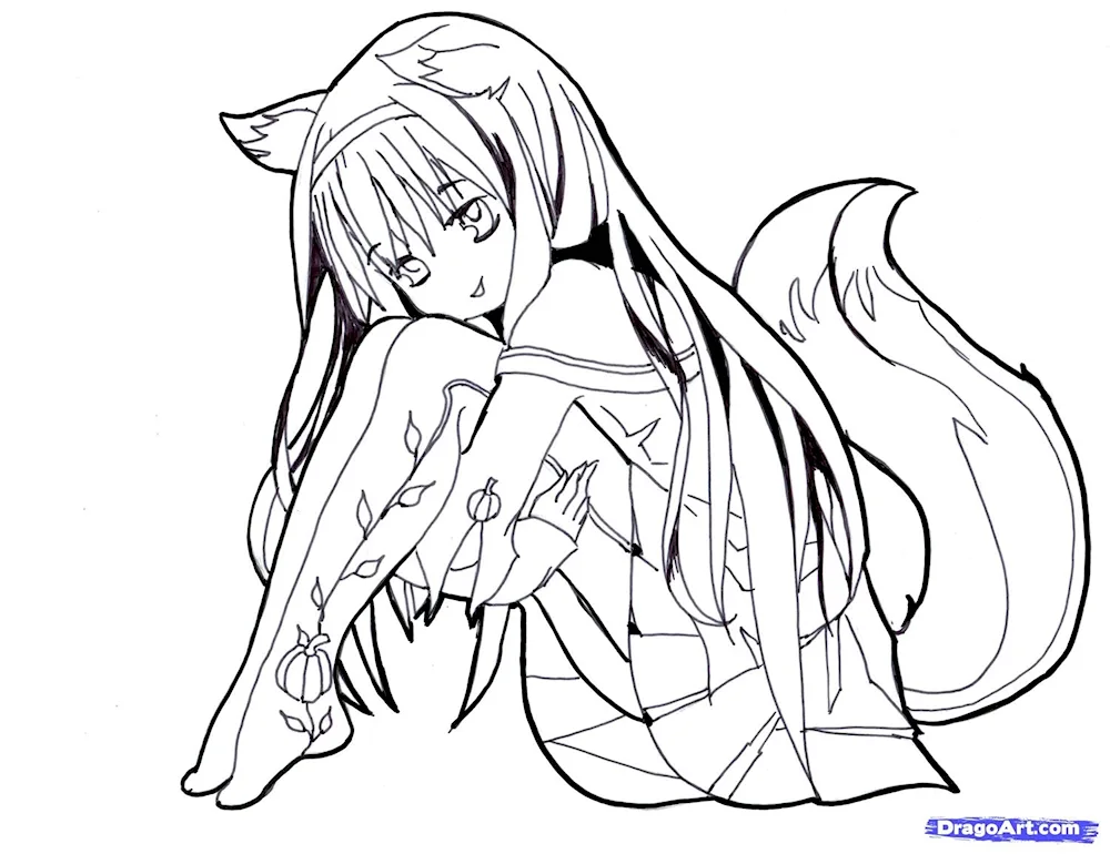 Anime cat girls
