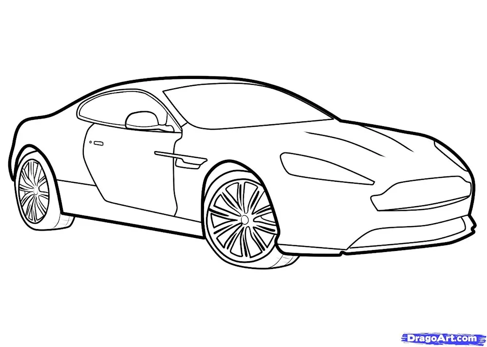 Aston Martin colouring