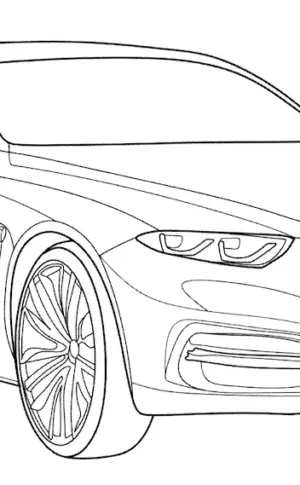 Colouring BMW m5 f90