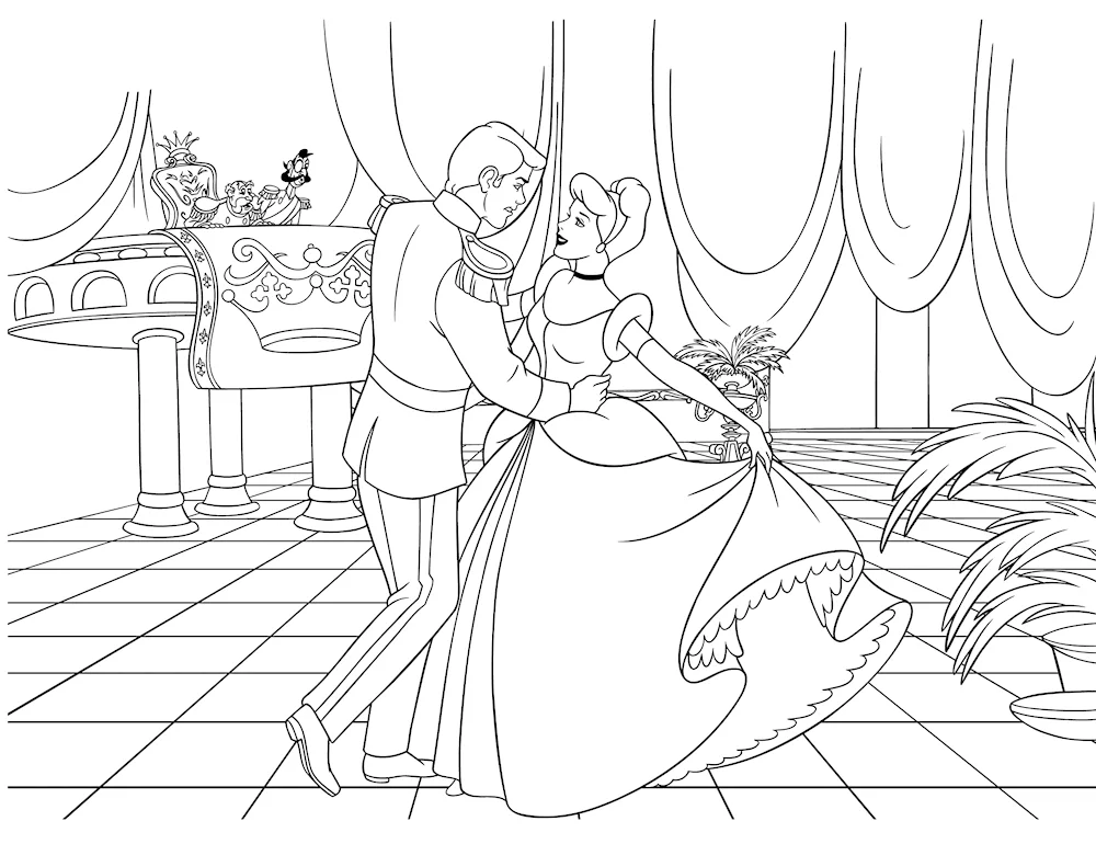 Cinderella drawing