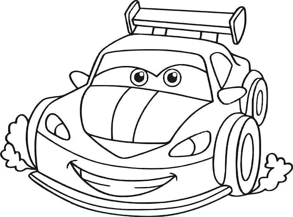 Colouring Toyota Camry