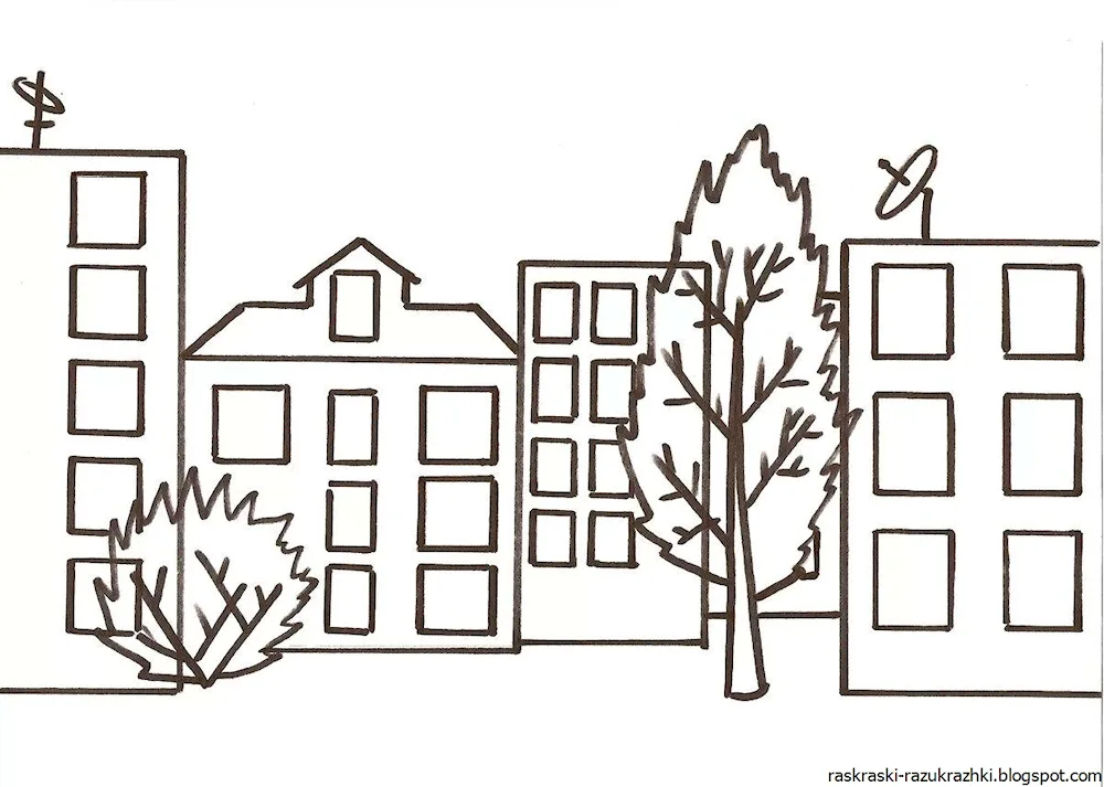 City drawing
