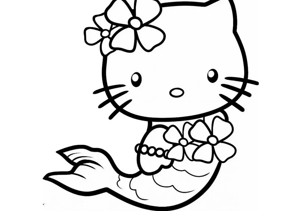 Kittens coloring pictures