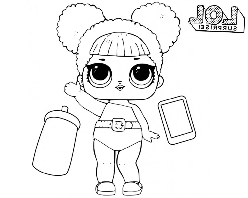 LOL doll colouring