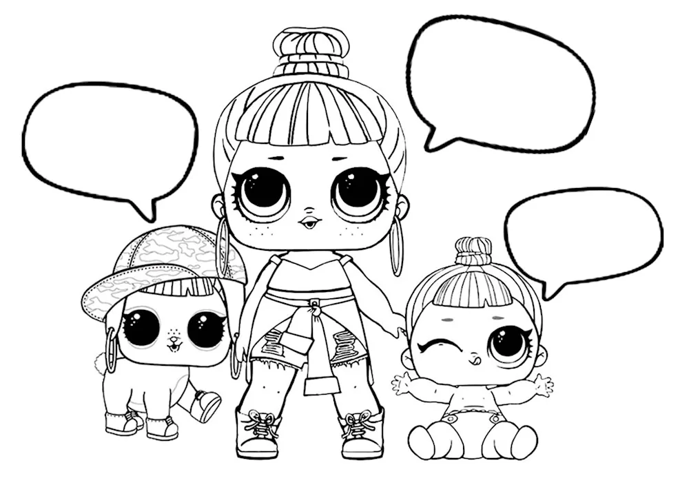 Colouring lol surprise