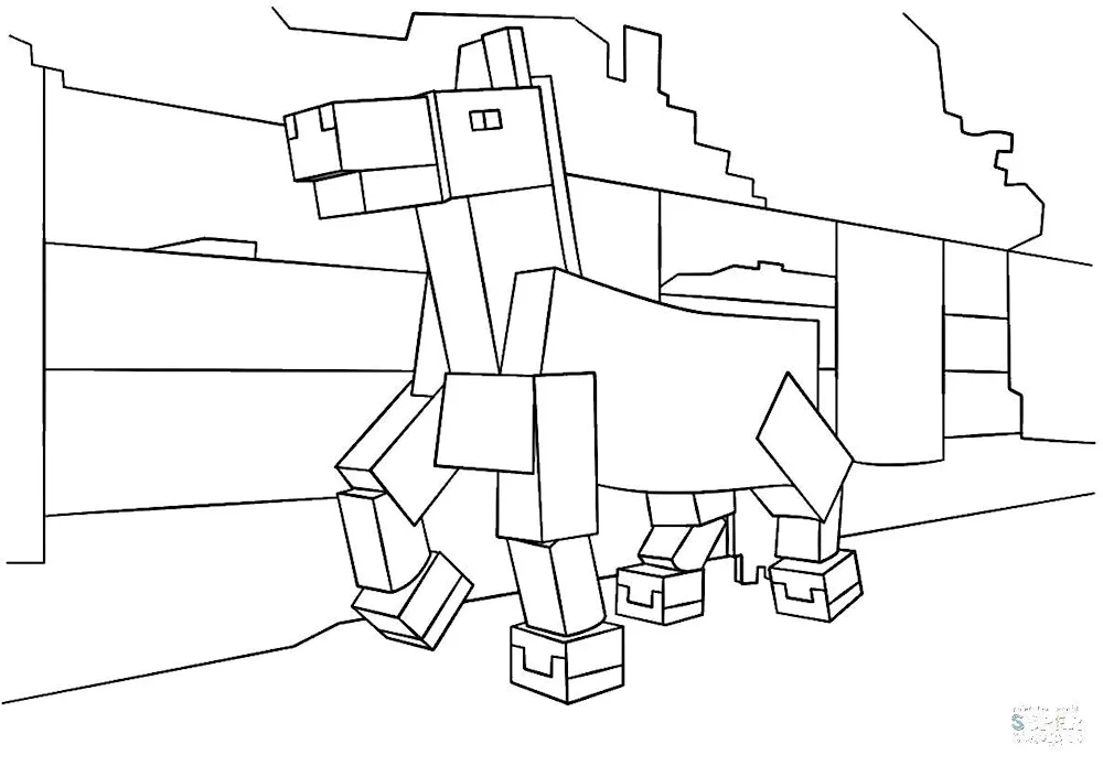 Mainecraft heroes colouring Steve