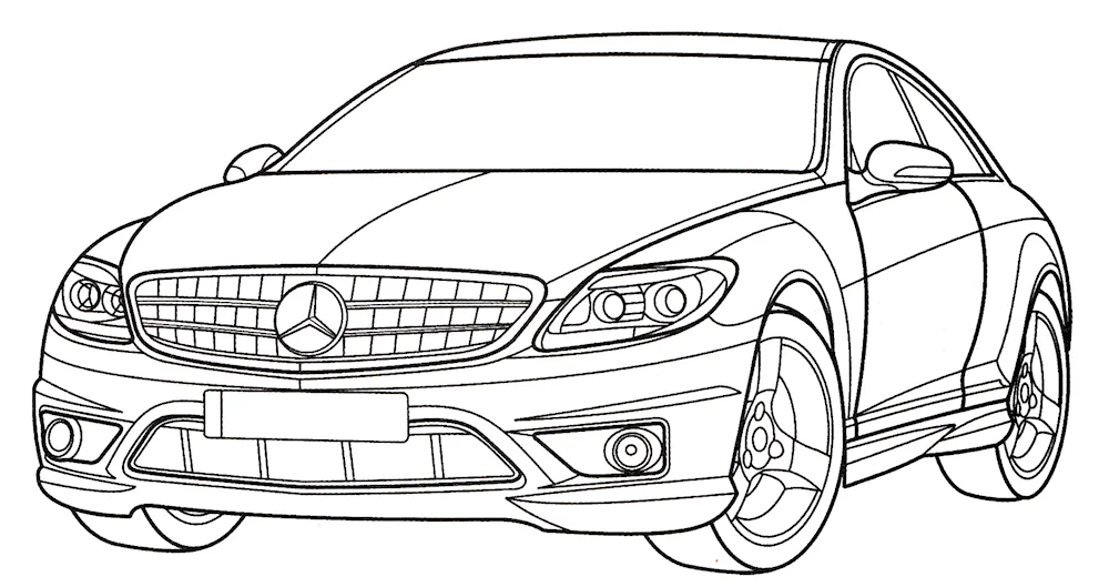 Colouring monster truck