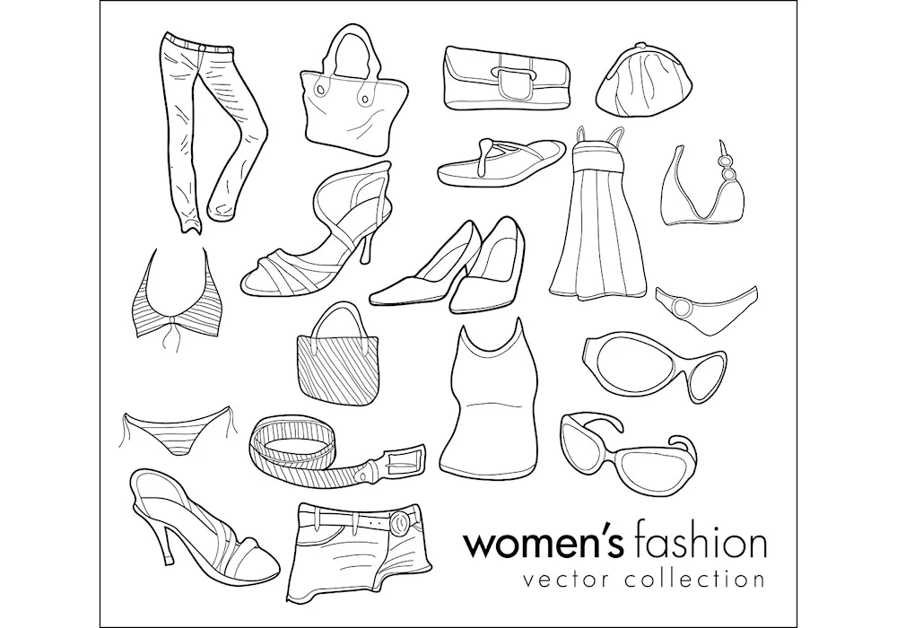 Drawing clothes