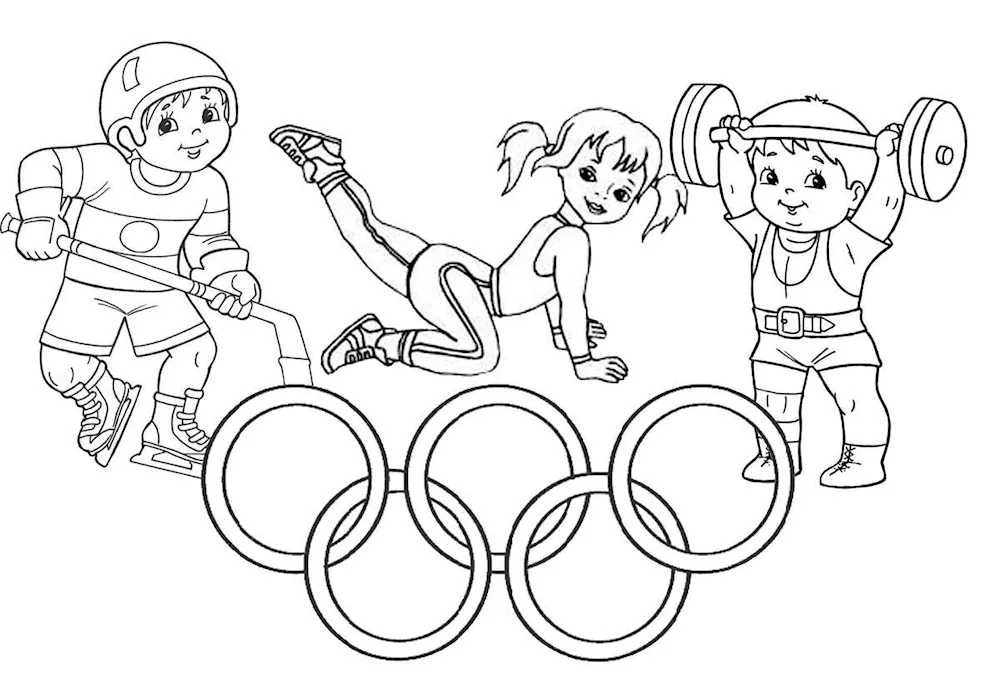 Basketball sports colouring book