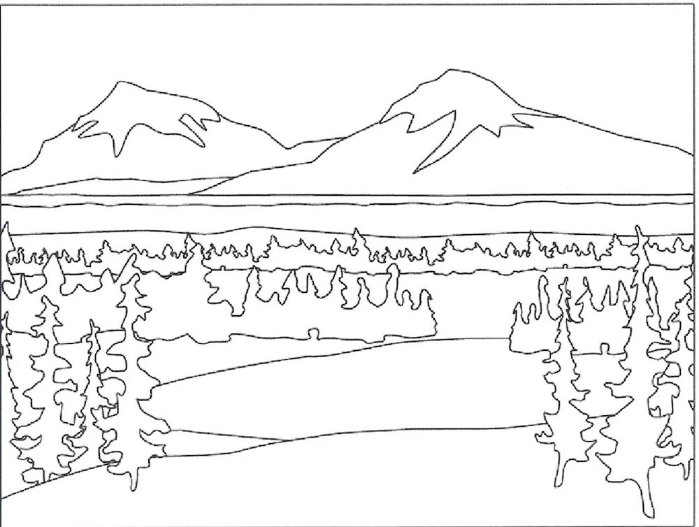 Colouring Landscape