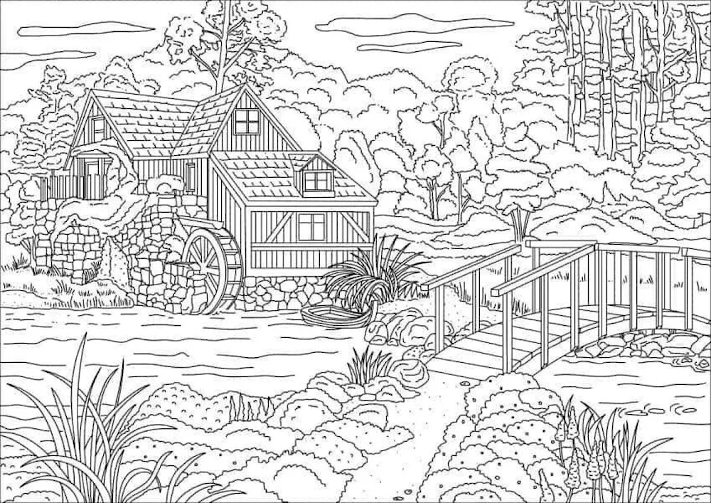 Silhouette Landscape