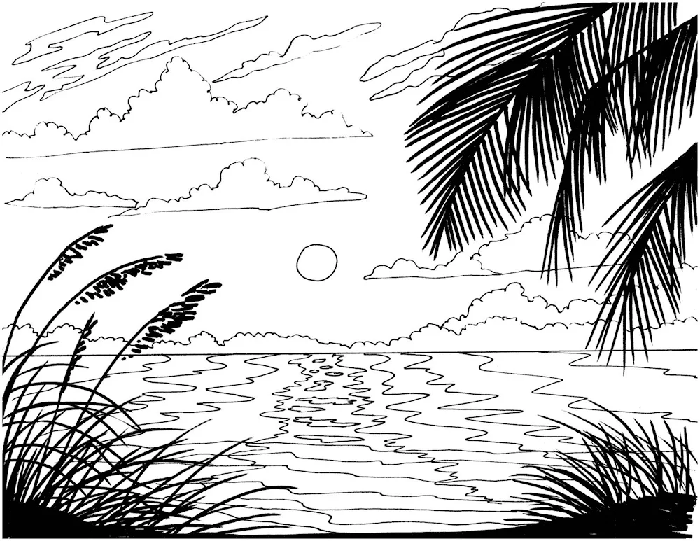 Colouring Landscape