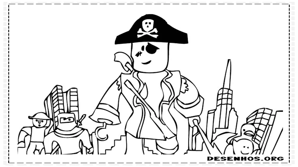 Lego colouring