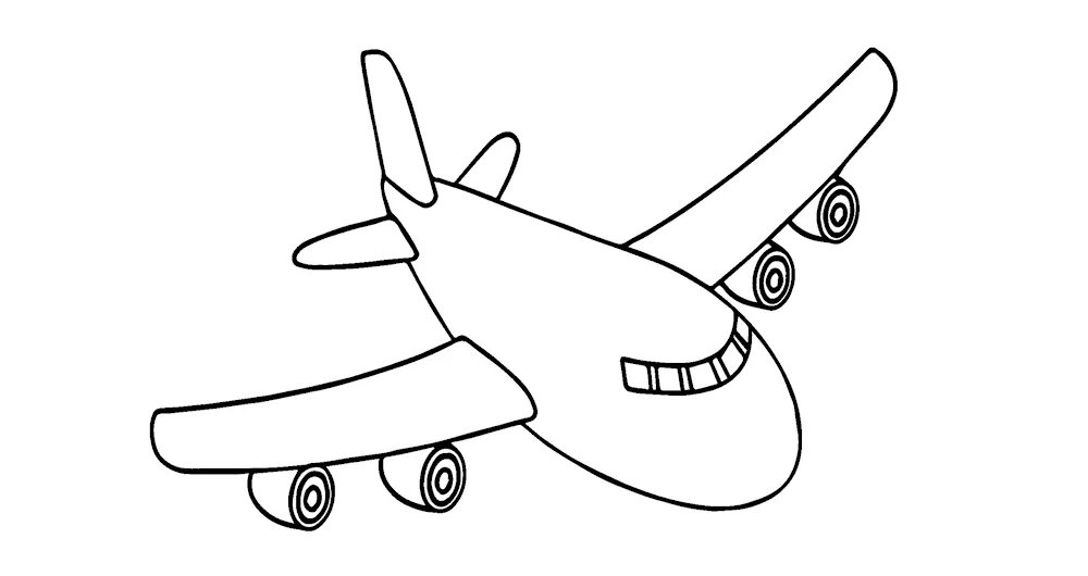 Colouring plane Su-24 fighter plane