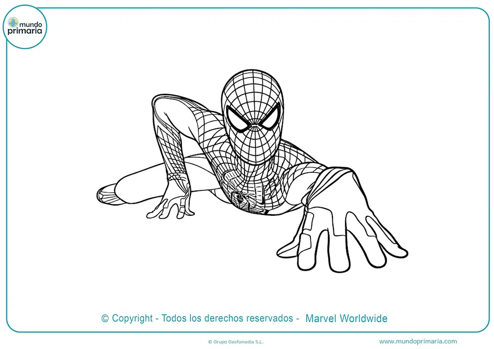 Marvel Superheroes colouring book