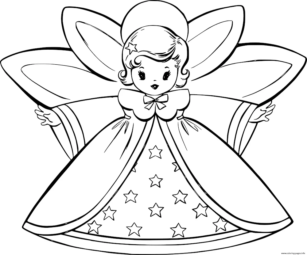 Angel colouring