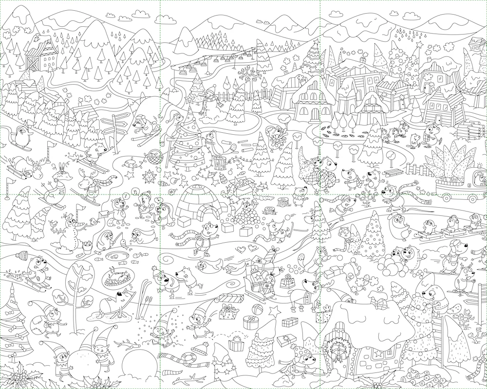 Colouring pages