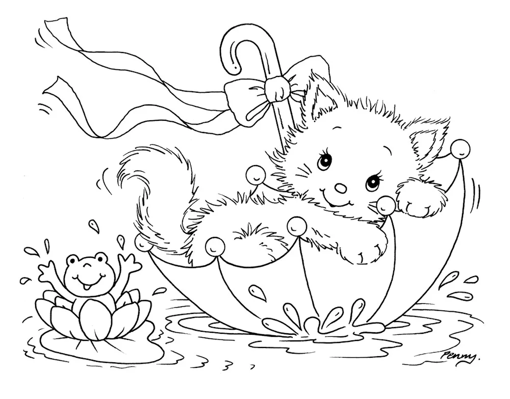 Colouring Snow White and the Seven Gnomes