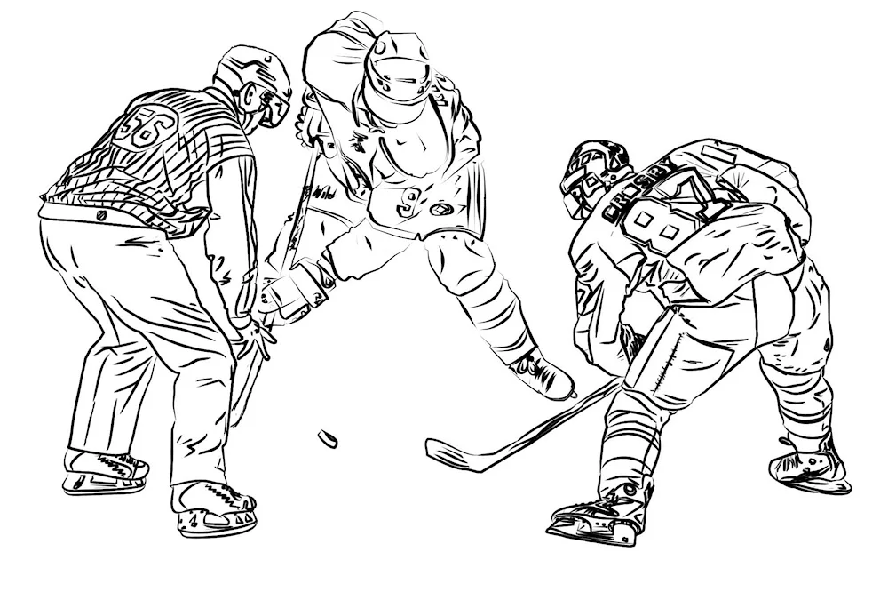 Ak Bars hockey colouring book