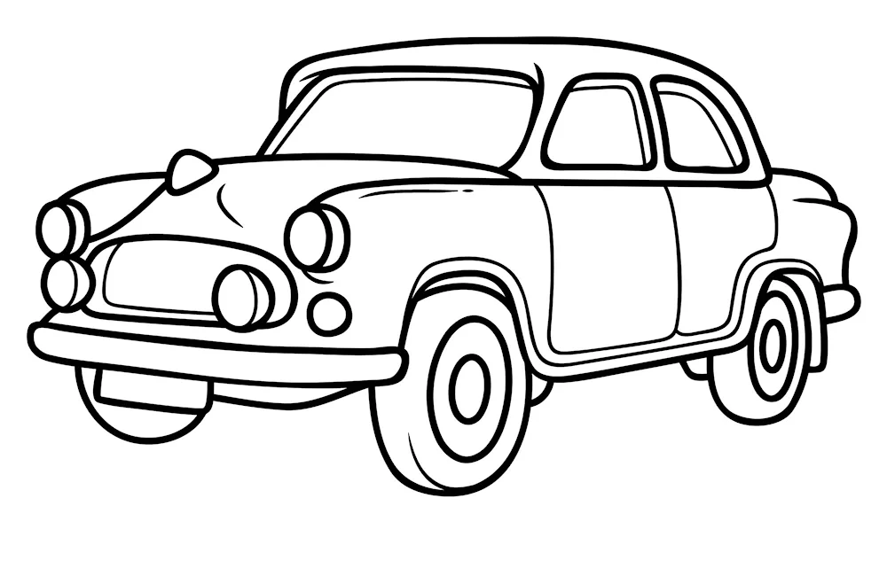 Colouring cars