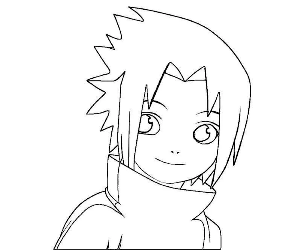 Drawing Naruto Chibi Sasuke