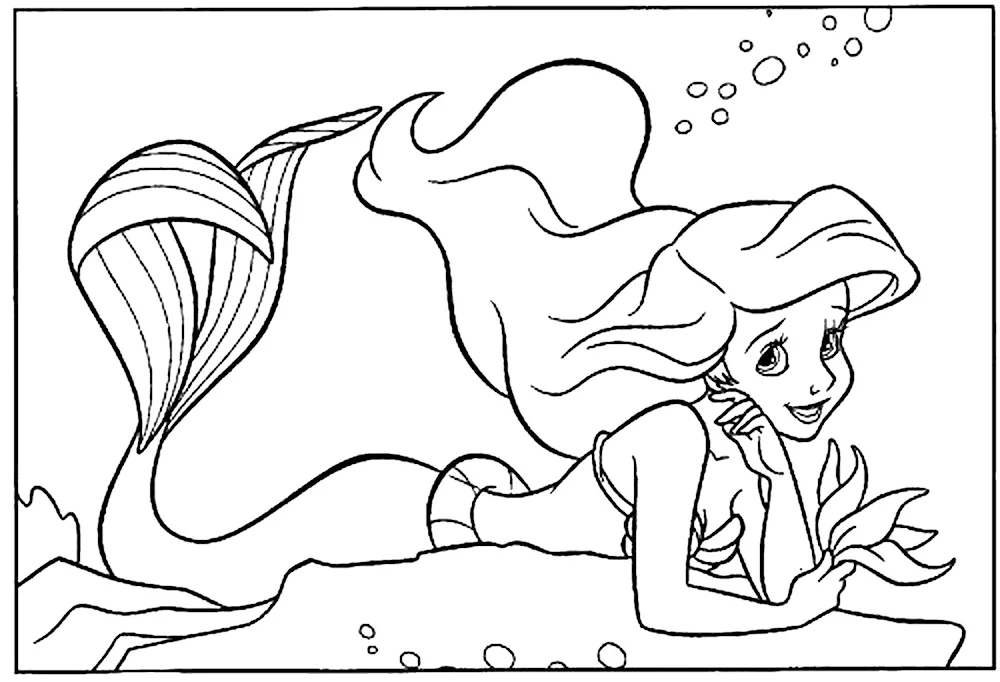 Disney princess colouring pages