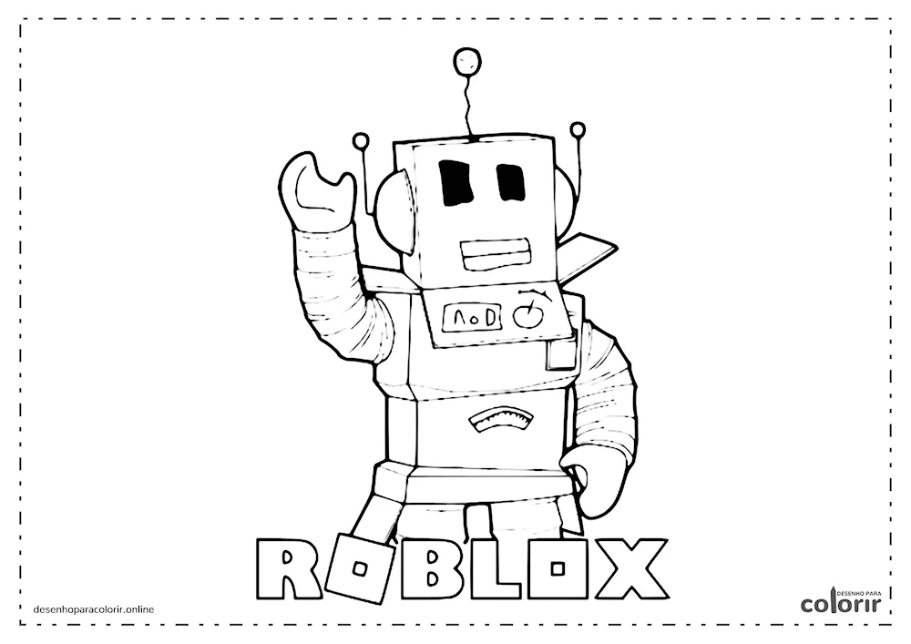 ROBLOX colouring book