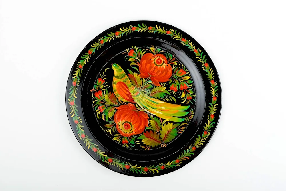 Painted plates
