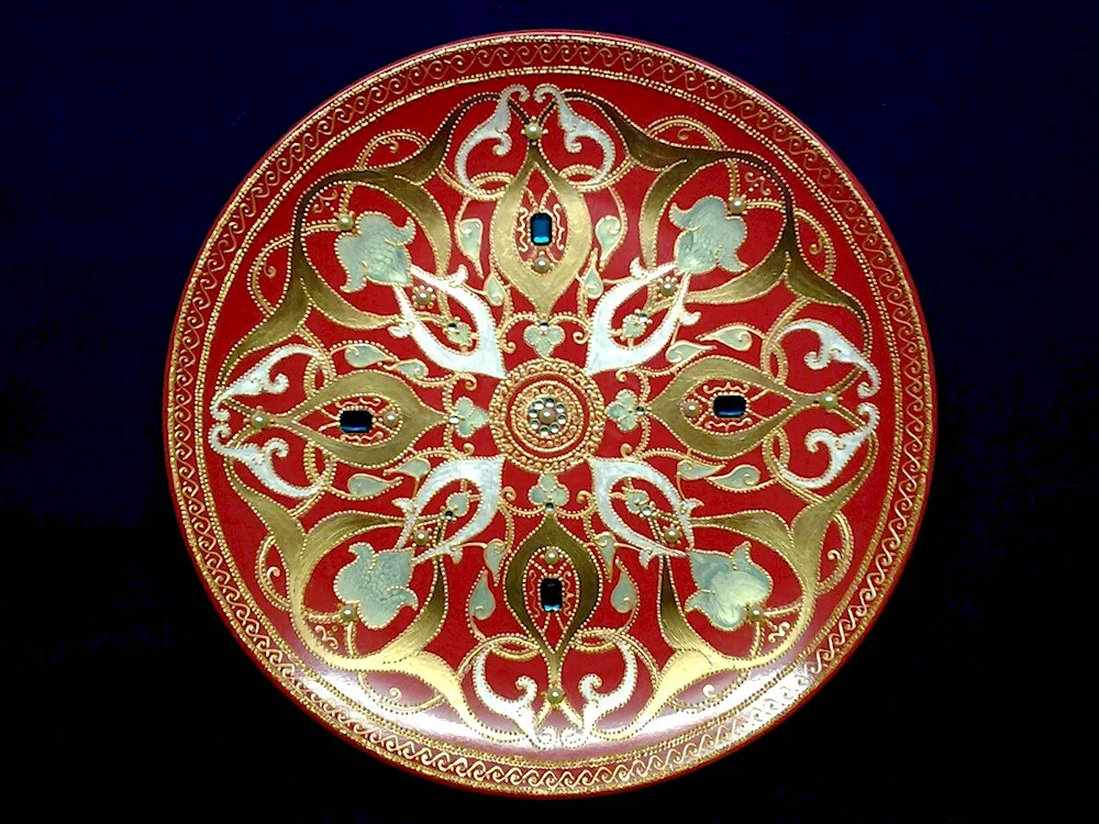Painted plates