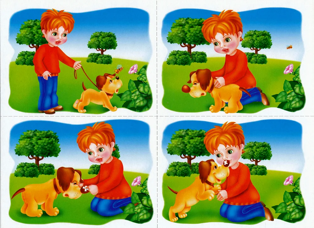 Storytelling by story pictures