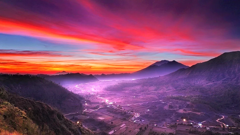 Dawn in the Himalayas