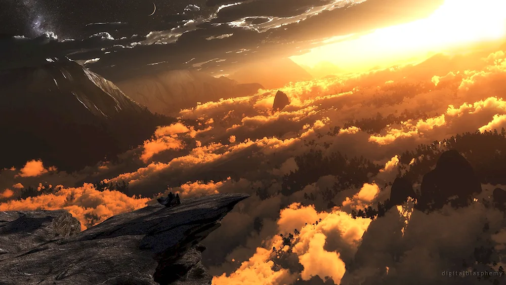 Highland sunrise