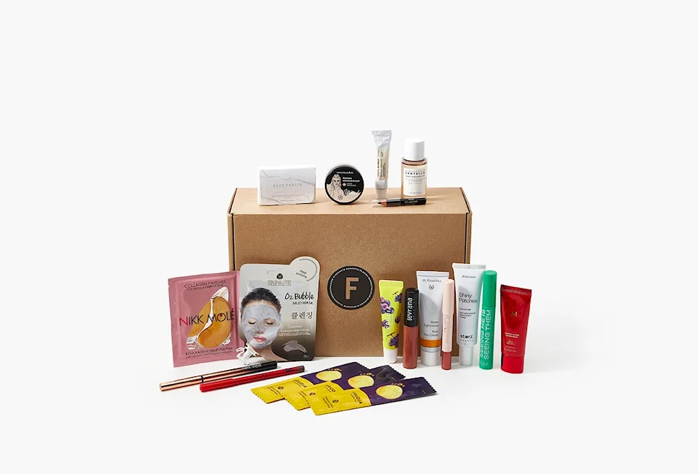 Beauty box advertisement