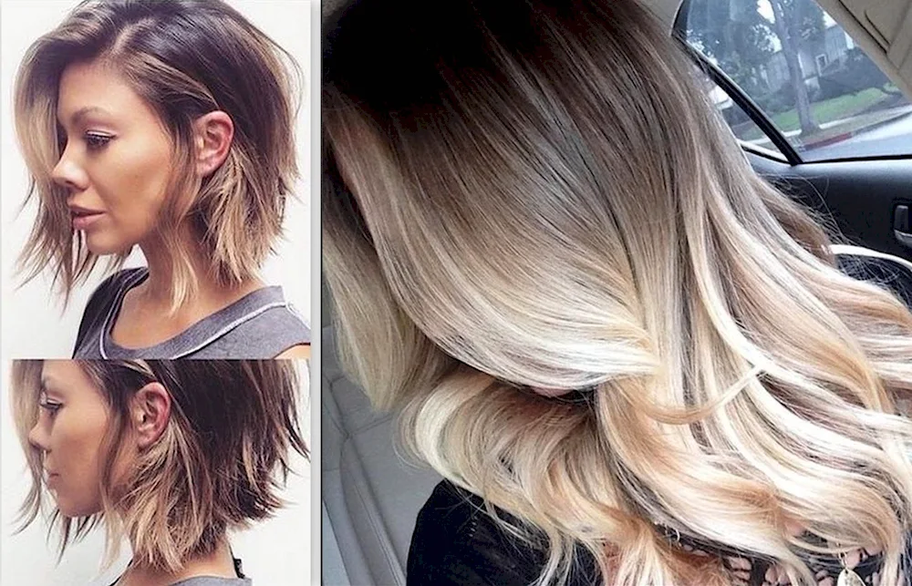 Stretch hair colouring