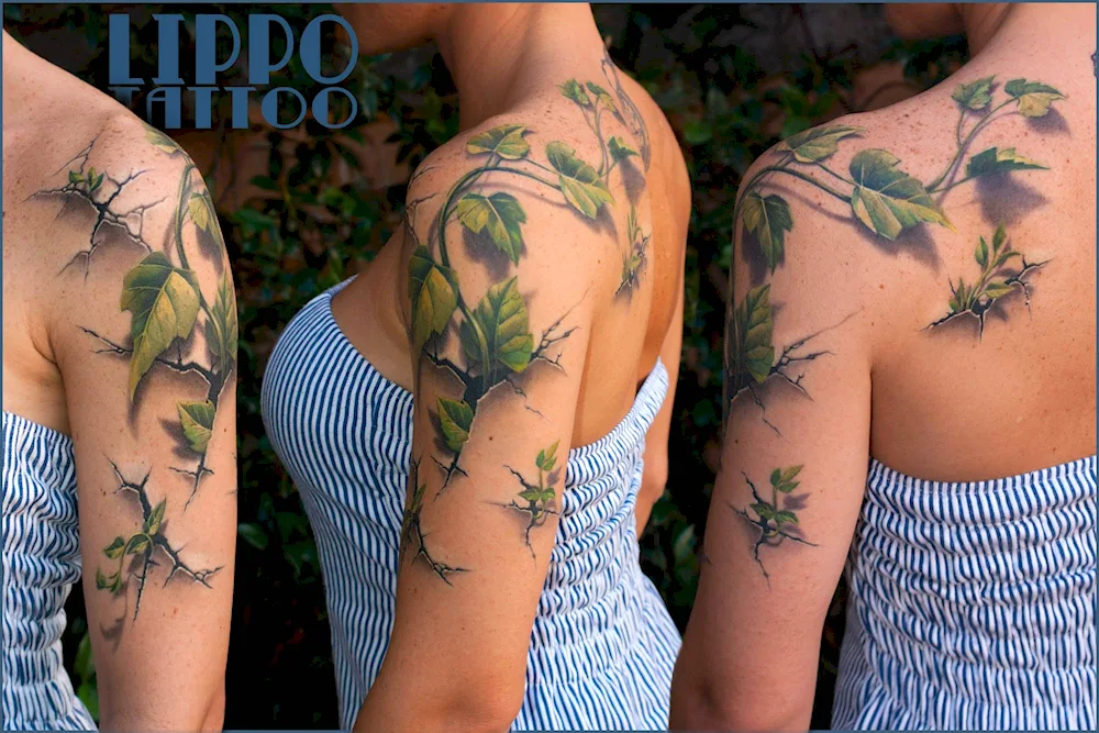 Plant tattoos