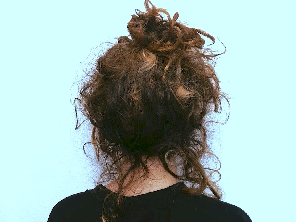 Distressed hair