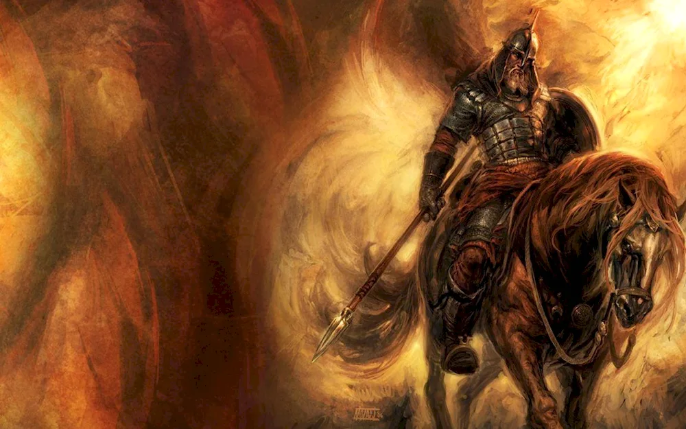 Ratibor the Slavic warrior